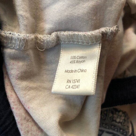 PJ SALVAGE PAJAMA PANTS KNIT ELEPHANTS BOHO BLUE TASSEL DRAWSTRING SIZE S - Picture 6 of 6